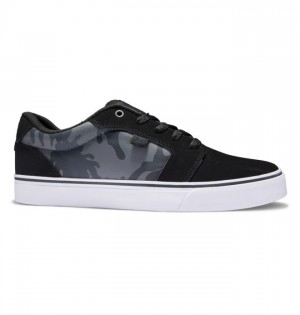 DC Shoes Anvil Essentials Férfi Fekete Camo | 53KWEJPGC