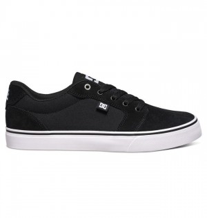 DC Shoes Anvil Essentials Férfi Fekete Fehér Fekete | 30DPLUBAQ