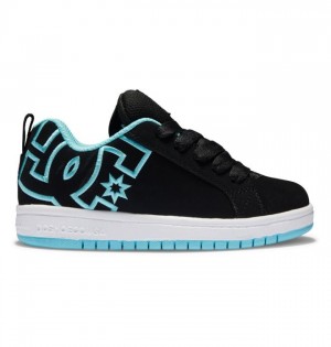 DC Shoes Court Graffik Court Graffik Gyerek Fekete Kék | 14IYLVNKG