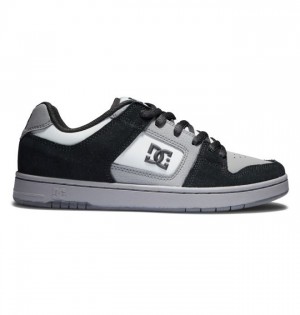 DC Shoes Manteca 4 Skate Deszkás Cipő Férfi Fekete Szürke Fekete | 62JFMVYDE