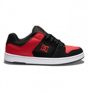 DC Shoes Manteca 4 Sportcipő Férfi Fekete Piros | 27HTJKAUO