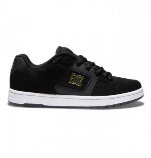 DC Shoes Manteca 4 Sportcipő Női Fekete Arany | 81IWSGOEY