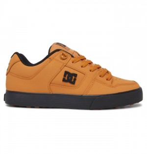 DC Shoes Pure Winterized Skate Téli Bakancs Férfi Barna | 50QEWOHRL