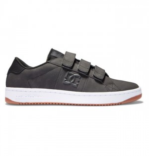 DC Shoes Striker Sportcipő Férfi Fekete Kék | 54CZUFTJY