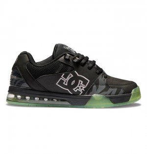 DC Shoes Versatile KB Sportcipő Férfi Fekete Fekete Zöld | 36JGRCFYA