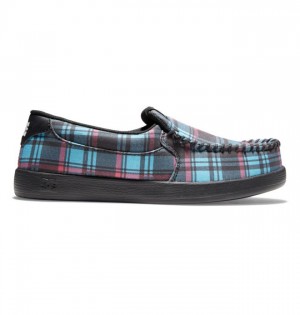 DC Shoes Villain Slip On Sportcipő Női Kék | 40NWRZMPD