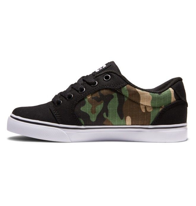 DC Shoes Anvil Anvil Gyerek Fekete Camo | 84RFZANTO