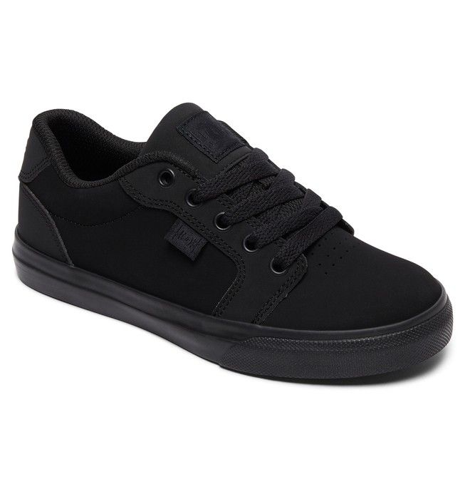 DC Shoes Anvil Anvil Gyerek Fekete Fekete | 54PXROVFK