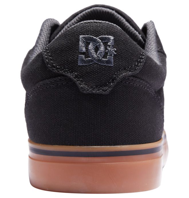 DC Shoes Anvil Canvas Essentials Férfi Fekete | 39ZWXOYGC