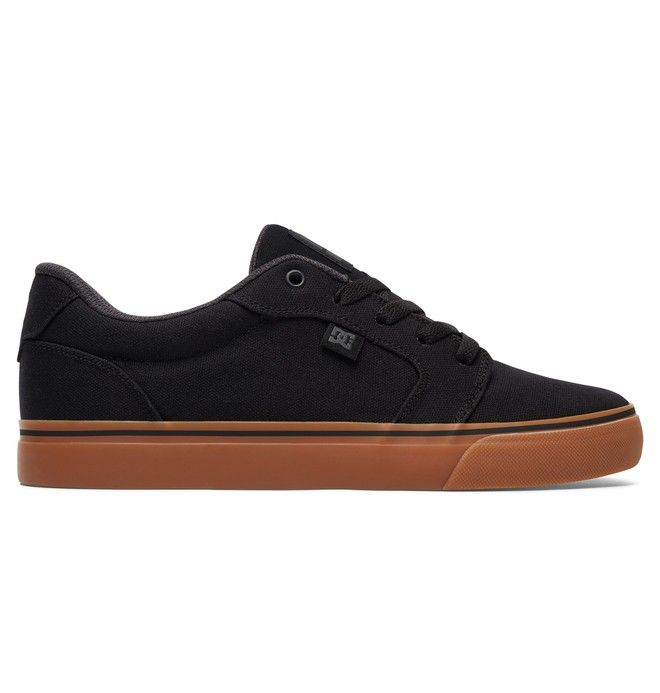 DC Shoes Anvil Canvas Essentials Férfi Fekete | 39ZWXOYGC