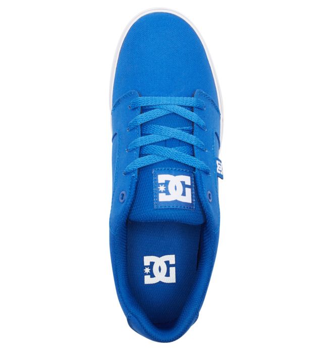 DC Shoes Anvil Canvas Essentials Férfi Kék Fehér | 89DQOFYSM