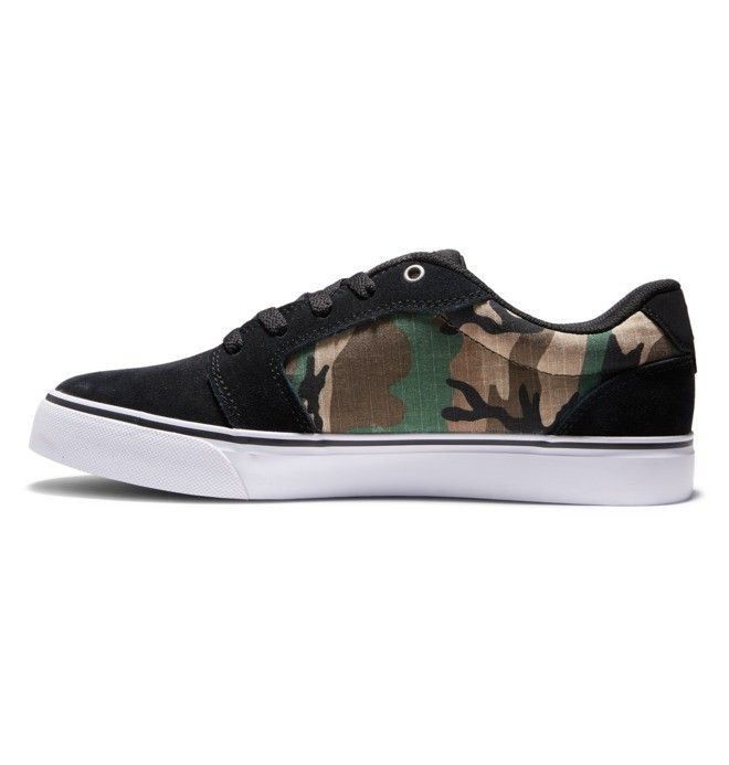 DC Shoes Anvil Essentials Férfi Fekete Camo | 79IGMWTZO