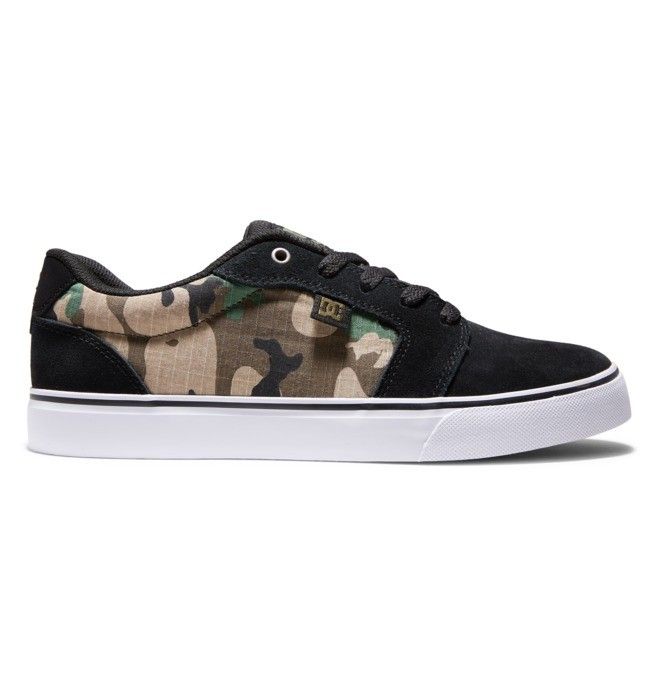 DC Shoes Anvil Essentials Férfi Fekete Camo | 79IGMWTZO