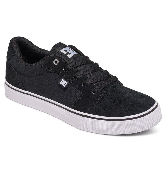 DC Shoes Anvil Essentials Férfi Fekete Fehér Fekete | 30DPLUBAQ