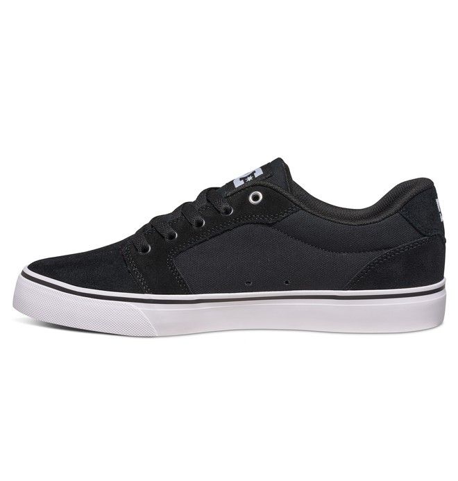 DC Shoes Anvil Essentials Férfi Fekete Fehér Fekete | 30DPLUBAQ