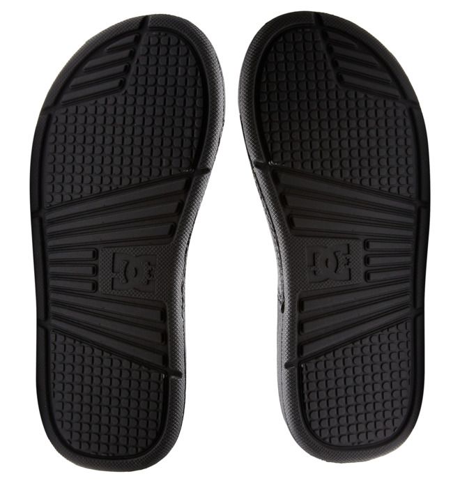 DC Shoes Bolsa Sandals Papucs Női Fekete Fekete Rózsaszín | 02FUGLWJH