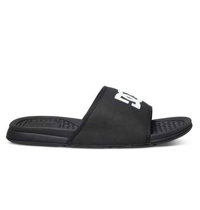 DC Shoes Bolsa Slides Papucs Férfi Fekete | 09BQCTZYG