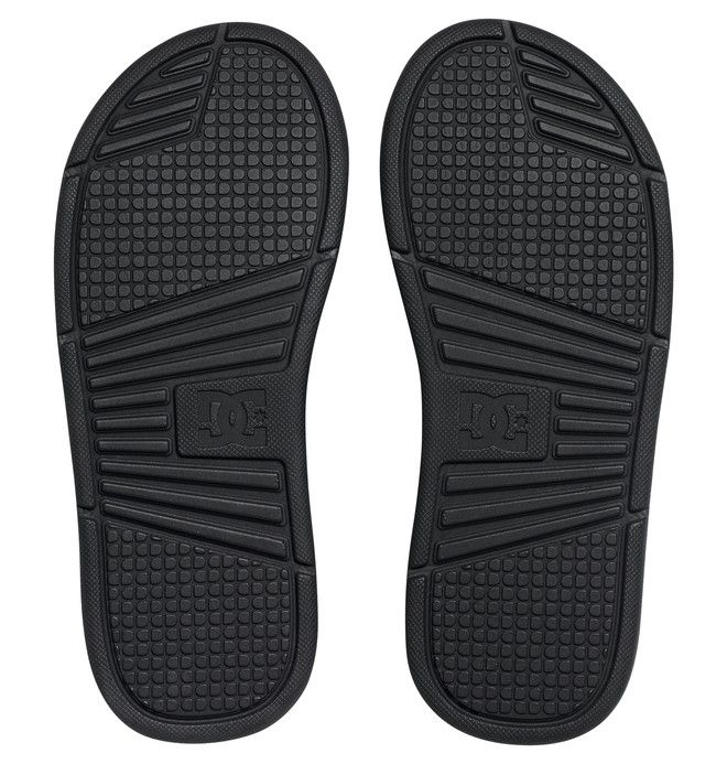 DC Shoes Bolsa Slides Papucs Férfi Fekete | 09BQCTZYG