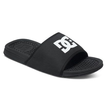 DC Shoes Bolsa Slides Papucs Férfi Fekete | 09BQCTZYG