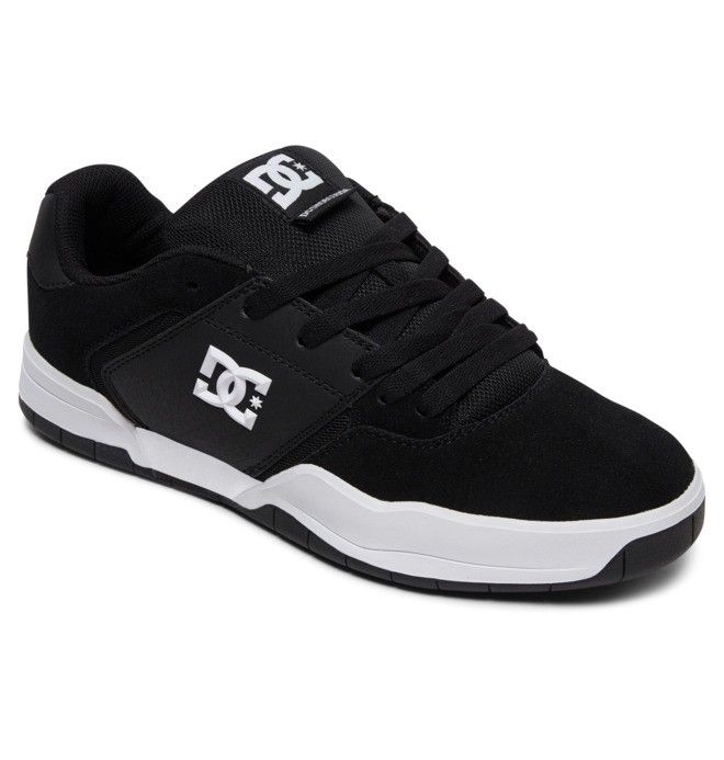 DC Shoes Central Sportcipő Férfi Fekete Fehér | 34UFLYWPK