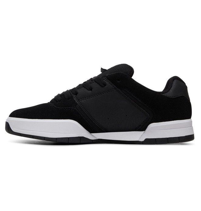 DC Shoes Central Sportcipő Férfi Fekete Fehér | 34UFLYWPK