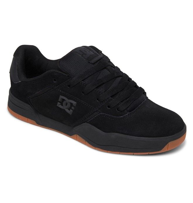 DC Shoes Central Sportcipő Férfi Fekete Fekete | 23DUXIKRJ