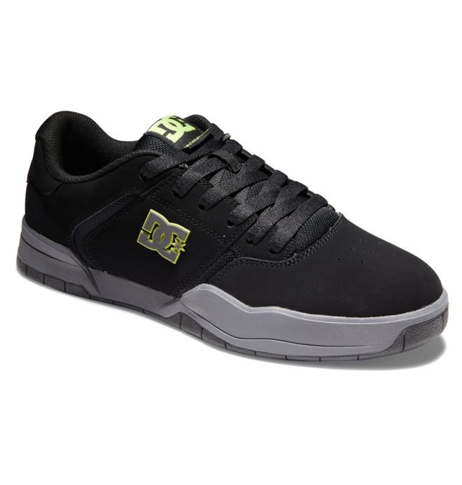 DC Shoes Central Sportcipő Férfi Fekete Szürke Zöld | 25PYXUVSD