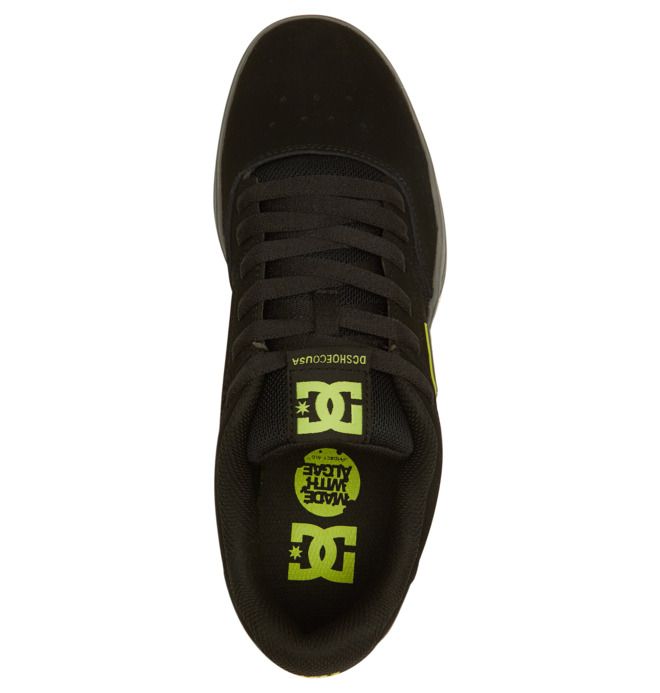 DC Shoes Central Sportcipő Férfi Fekete Szürke Zöld | 25PYXUVSD