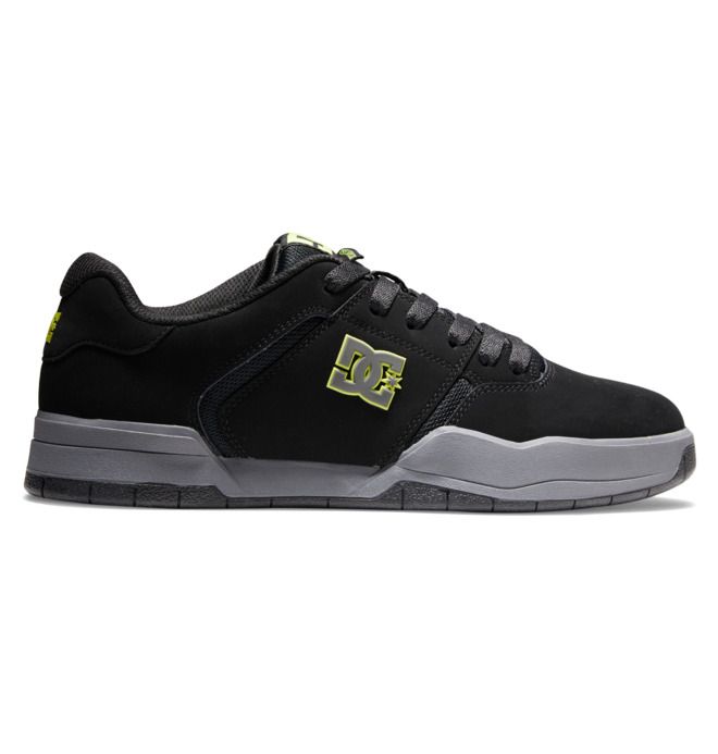 DC Shoes Central Sportcipő Férfi Fekete Szürke Zöld | 25PYXUVSD