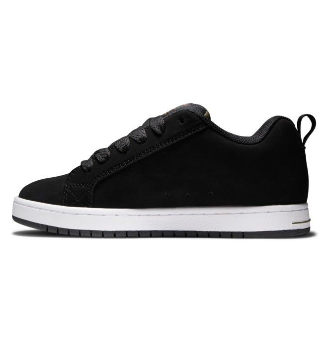 DC Shoes Court Graffik Essentials Férfi Fekete | 61DWFMLCH