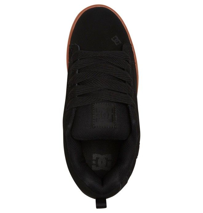 DC Shoes Court Graffik Essentials Férfi Fekete | 56IXUNVMG