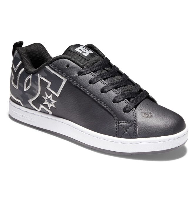 DC Shoes Court Graffik Sportcipő Női Fekete Camo | 35NKSQUIF