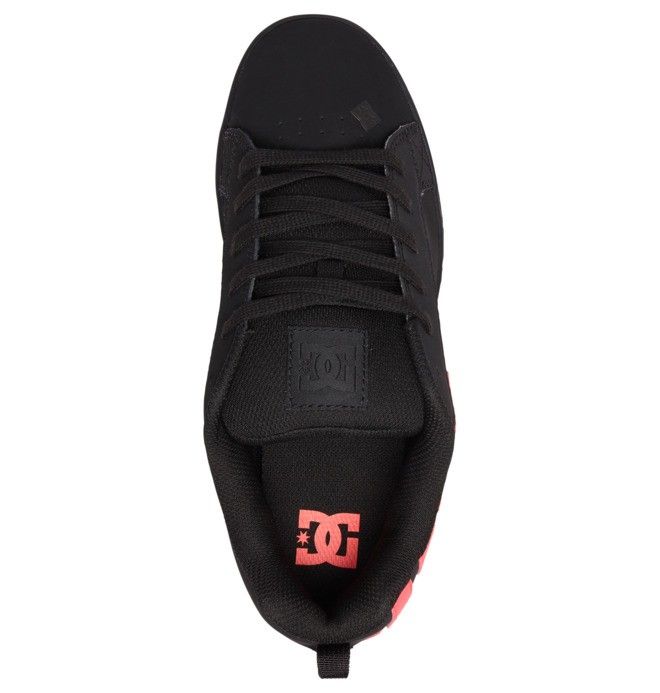 DC Shoes Court Graffik Sportcipő Női Fekete Rózsaszín | 84VCXOGUB