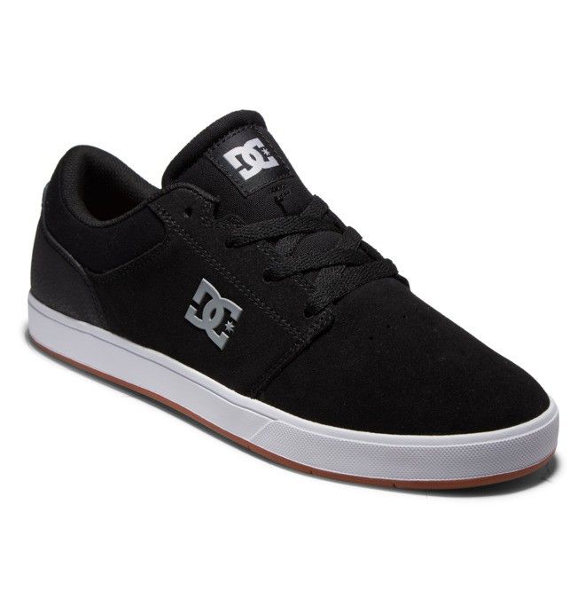 DC Shoes Crisis 2 Skate Deszkás Cipő Férfi Fekete Fehér Fekete | 97RTWYGBU