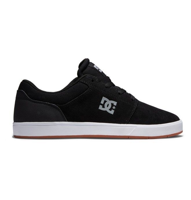 DC Shoes Crisis 2 Skate Deszkás Cipő Férfi Fekete Fehér Fekete | 97RTWYGBU