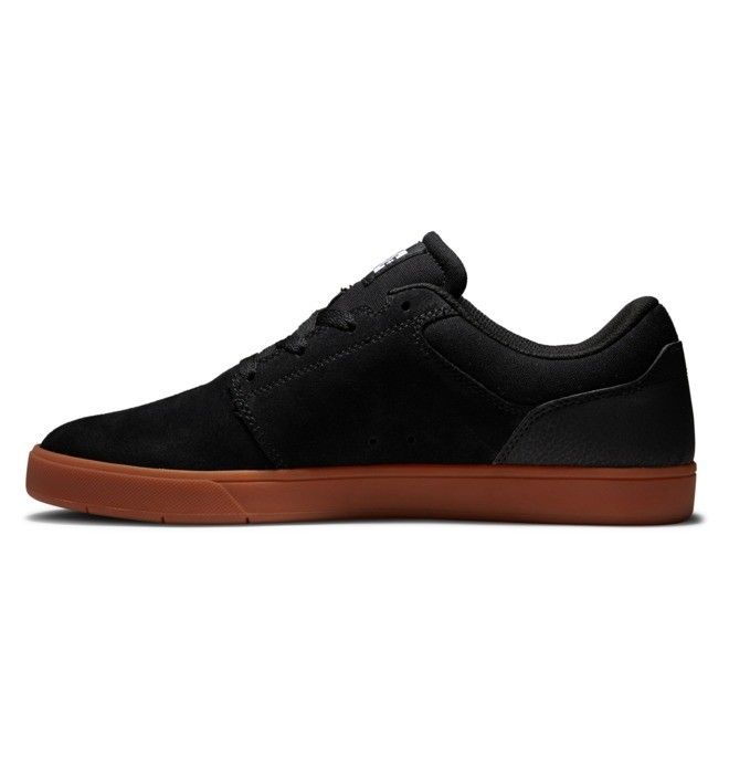 DC Shoes Crisis 2 Suede Deszkás Cipő Férfi Fekete | 70DJRSQIX