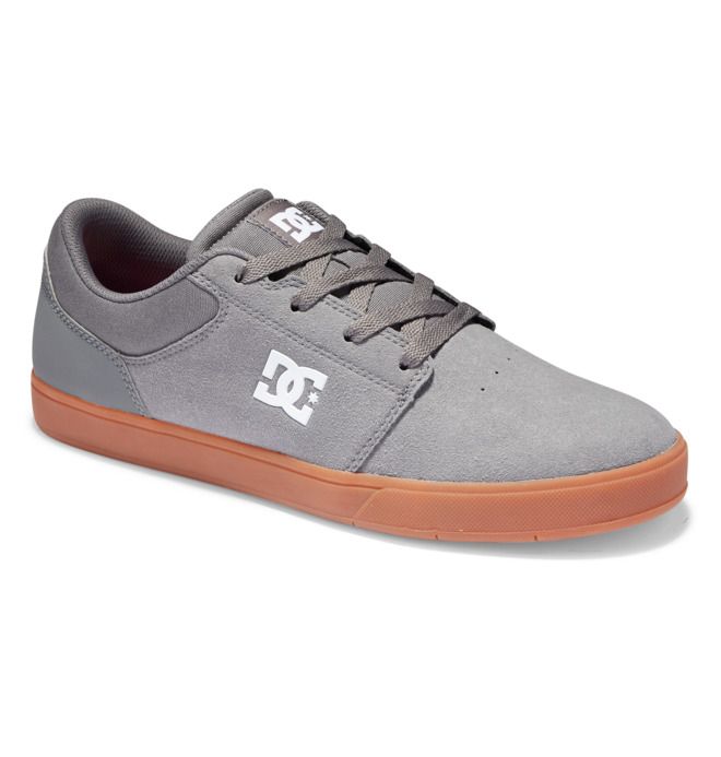 DC Shoes Crisis 2 Suede Deszkás Cipő Férfi Szürke | 48BWEAXHK