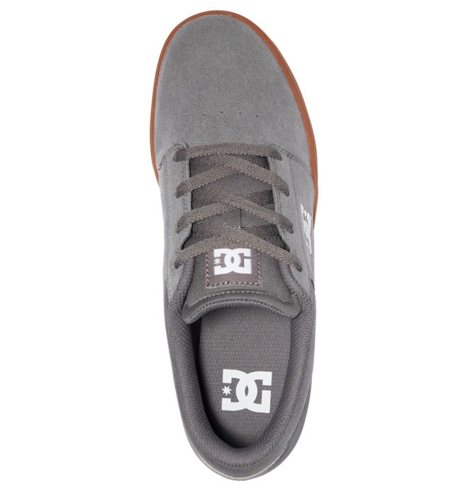 DC Shoes Crisis 2 Suede Deszkás Cipő Férfi Szürke | 48BWEAXHK