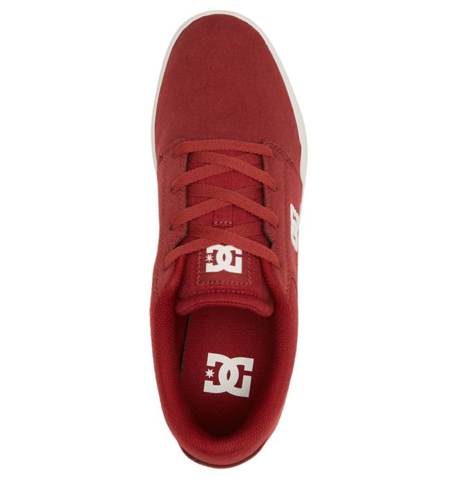 DC Shoes Crisis 2 Suede Deszkás Cipő Férfi Piros | 28GZLVARO