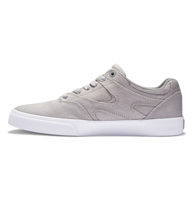 DC Shoes Kalis Vulc Deszkás Cipő Férfi Szürke | 69PAZBDXN