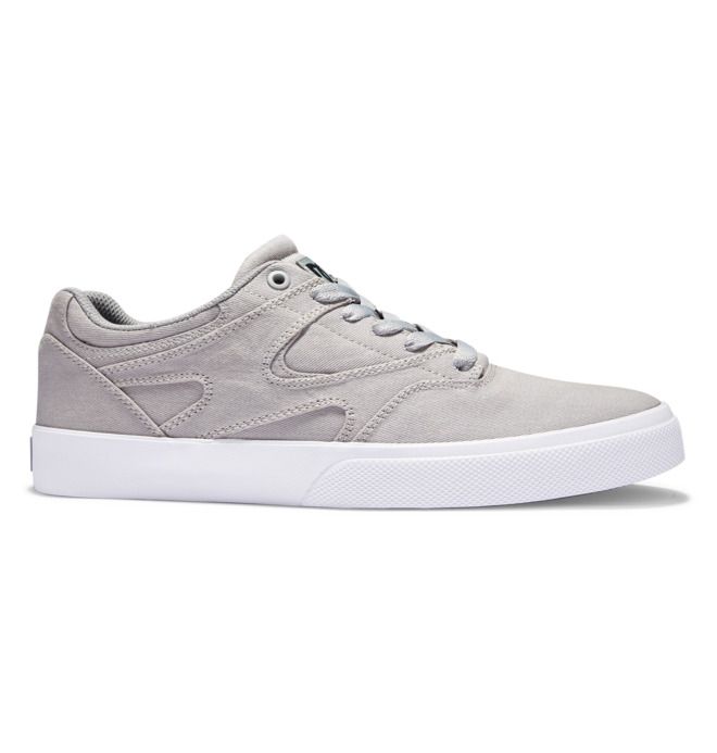 DC Shoes Kalis Vulc Deszkás Cipő Férfi Szürke | 69PAZBDXN