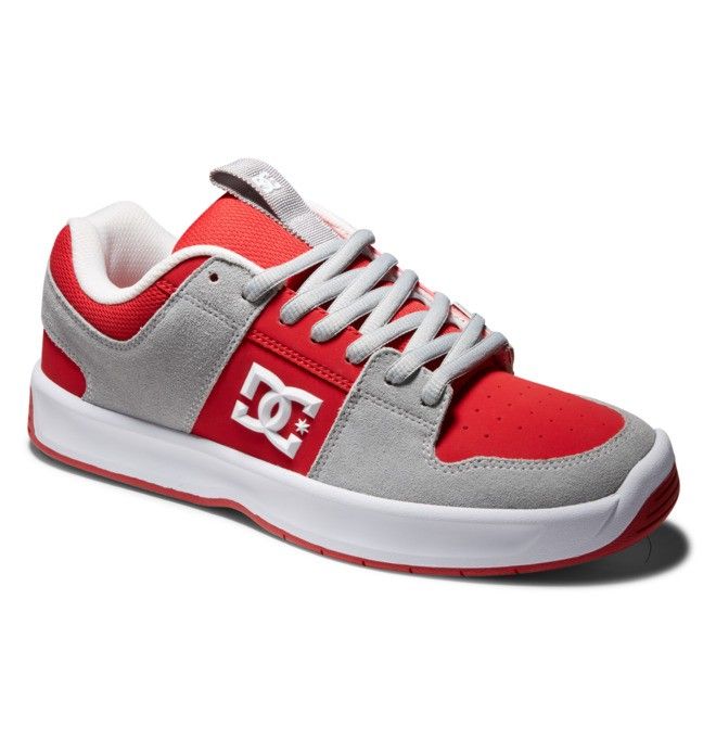 DC Shoes Lynx Zero Deszkás Cipő Férfi Szürke Piros | 63FREWUVS