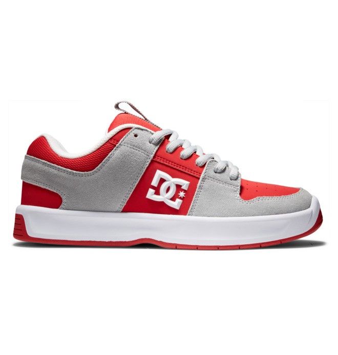 DC Shoes Lynx Zero Deszkás Cipő Férfi Szürke Piros | 63FREWUVS