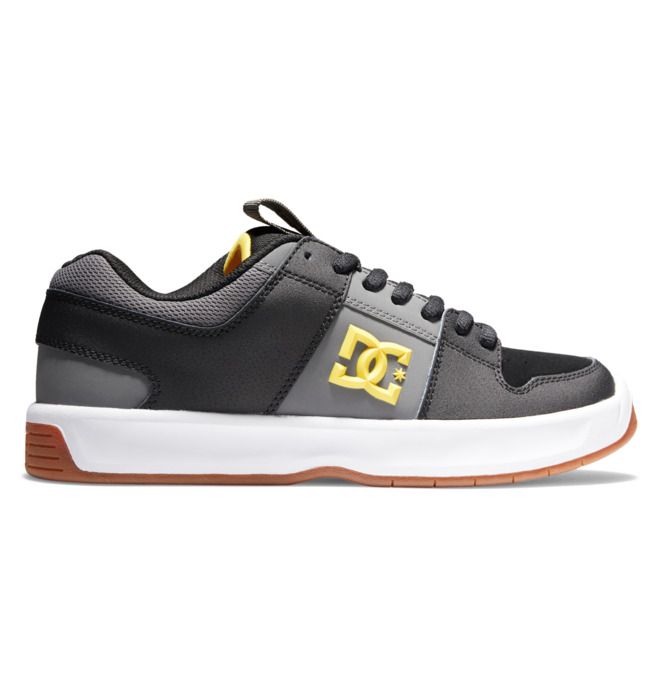 DC Shoes Lynx Zero Skate Sportcipő Férfi Fekete Szürke Sárga | 48AQHFRCE