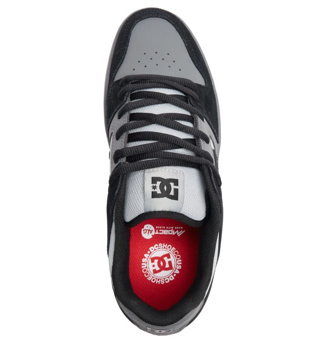 DC Shoes Manteca 4 Skate Deszkás Cipő Férfi Fekete Szürke Fekete | 62JFMVYDE