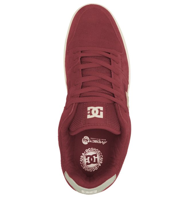 DC Shoes Manteca 4 Skate Deszkás Cipő Férfi Sötétpiros | 58CUWHDKV