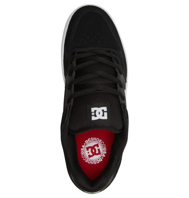 DC Shoes Manteca 4 Skate Deszkás Cipő Férfi Fekete Fehér | 52MGZVCSD