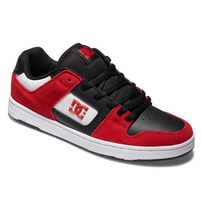 DC Shoes Manteca 4 Skate Deszkás Cipő Férfi Piros Fekete Fehér | 43ZEYKLAH