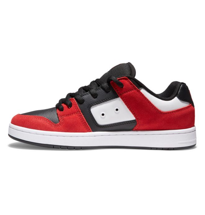 DC Shoes Manteca 4 Skate Deszkás Cipő Férfi Piros Fekete Fehér | 43ZEYKLAH