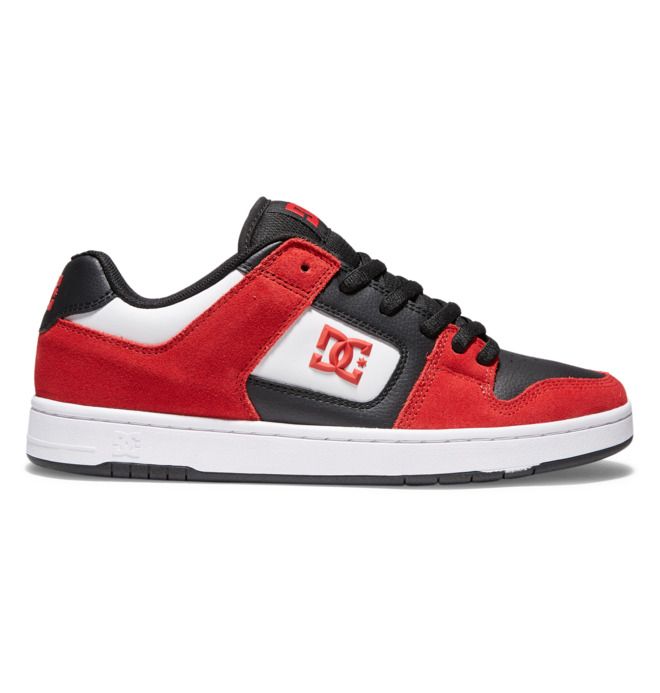 DC Shoes Manteca 4 Skate Deszkás Cipő Férfi Piros Fekete Fehér | 43ZEYKLAH